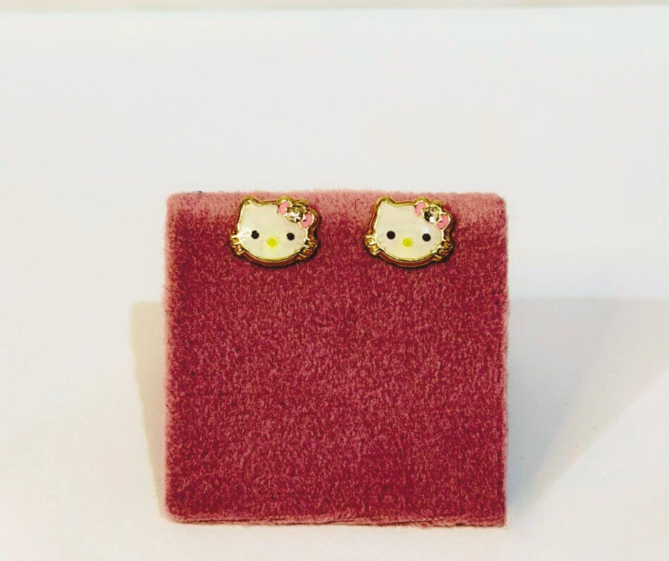 Aretes HELLO KITTY