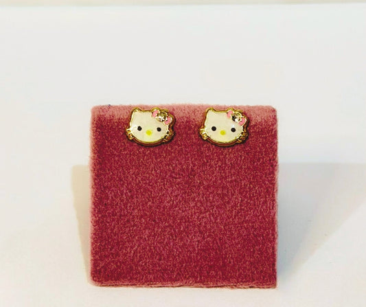 Aretes HELLO KITTY