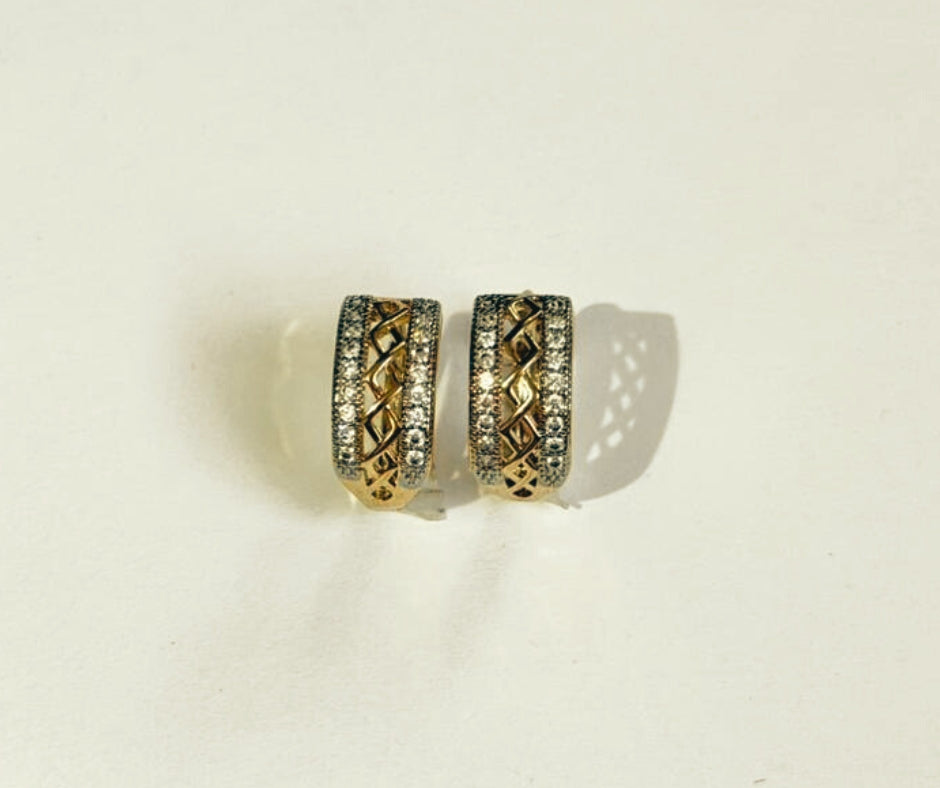 Arracadas con zirconias